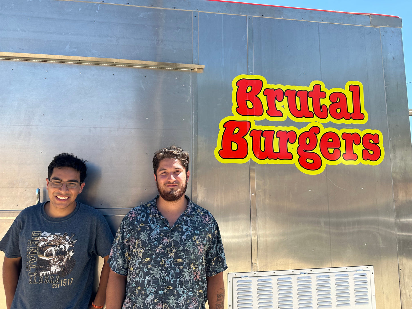 Add Logo Decals for Food Trailer