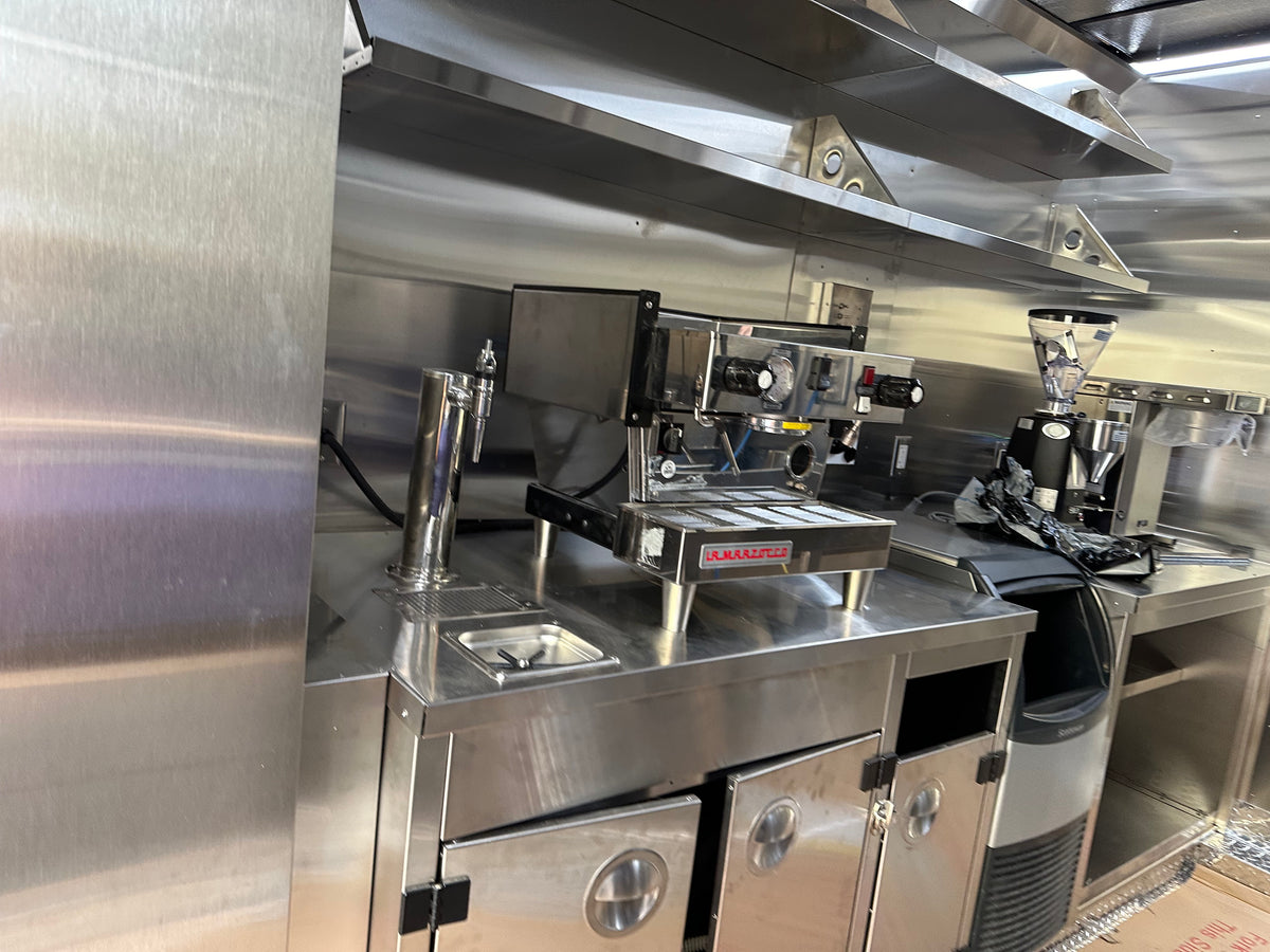 "EARLY BIRD" 14' JUICE + COFFEE TRAILER FOR SALE