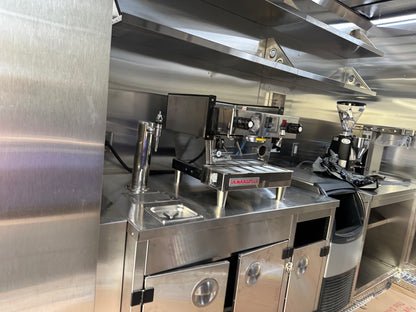 "EARLY BIRD" 14' JUICE + COFFEE TRAILER FOR SALE