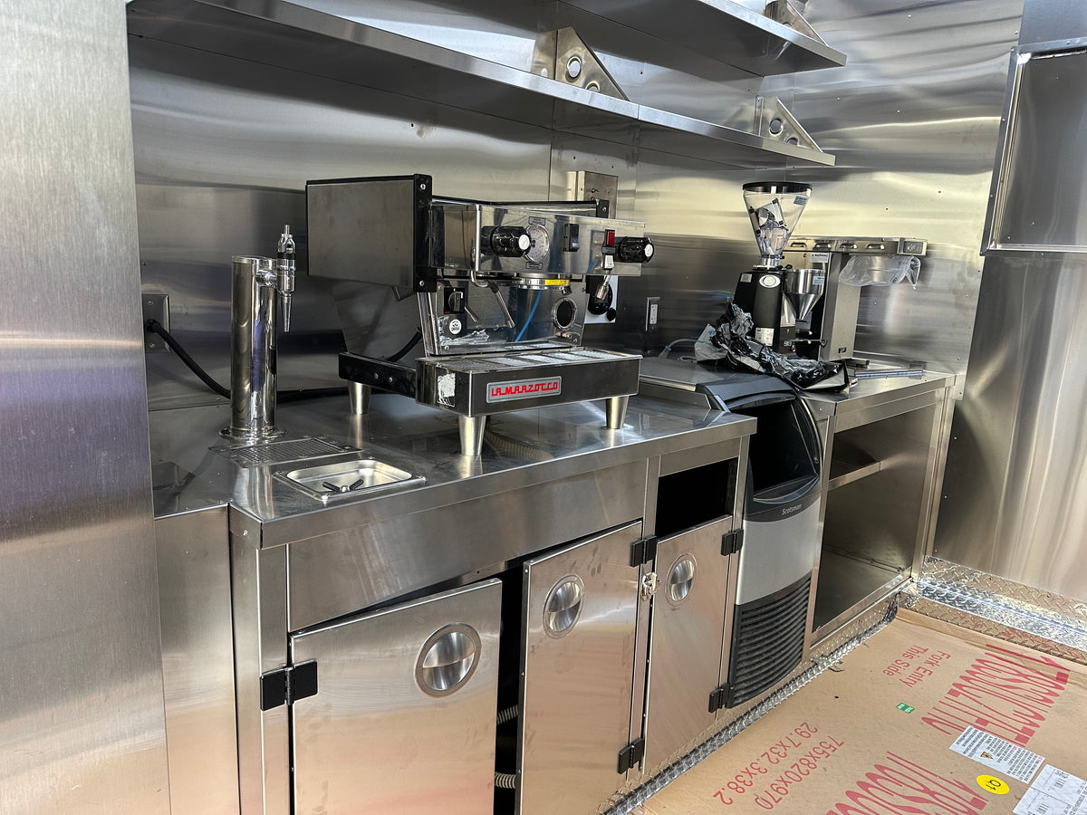 "EARLY BIRD" 14' JUICE + COFFEE TRAILER FOR SALE