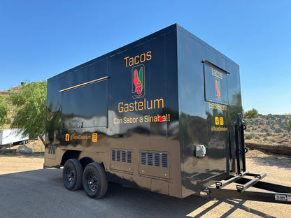 Add Full Custom Food Trailer Wrap