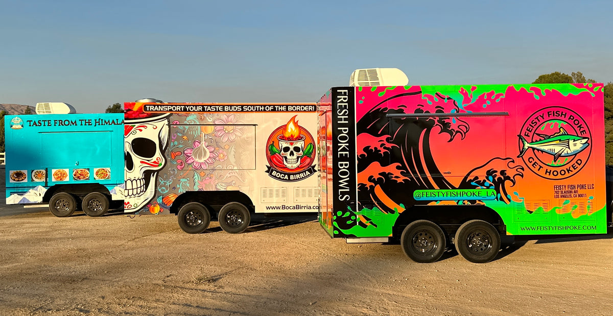 "WORKHORSE" 16’ HOT FOOD TRAILER FOR SALE