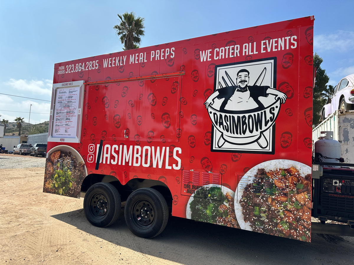 "WORKHORSE" 16’ HOT FOOD TRAILER FOR SALE