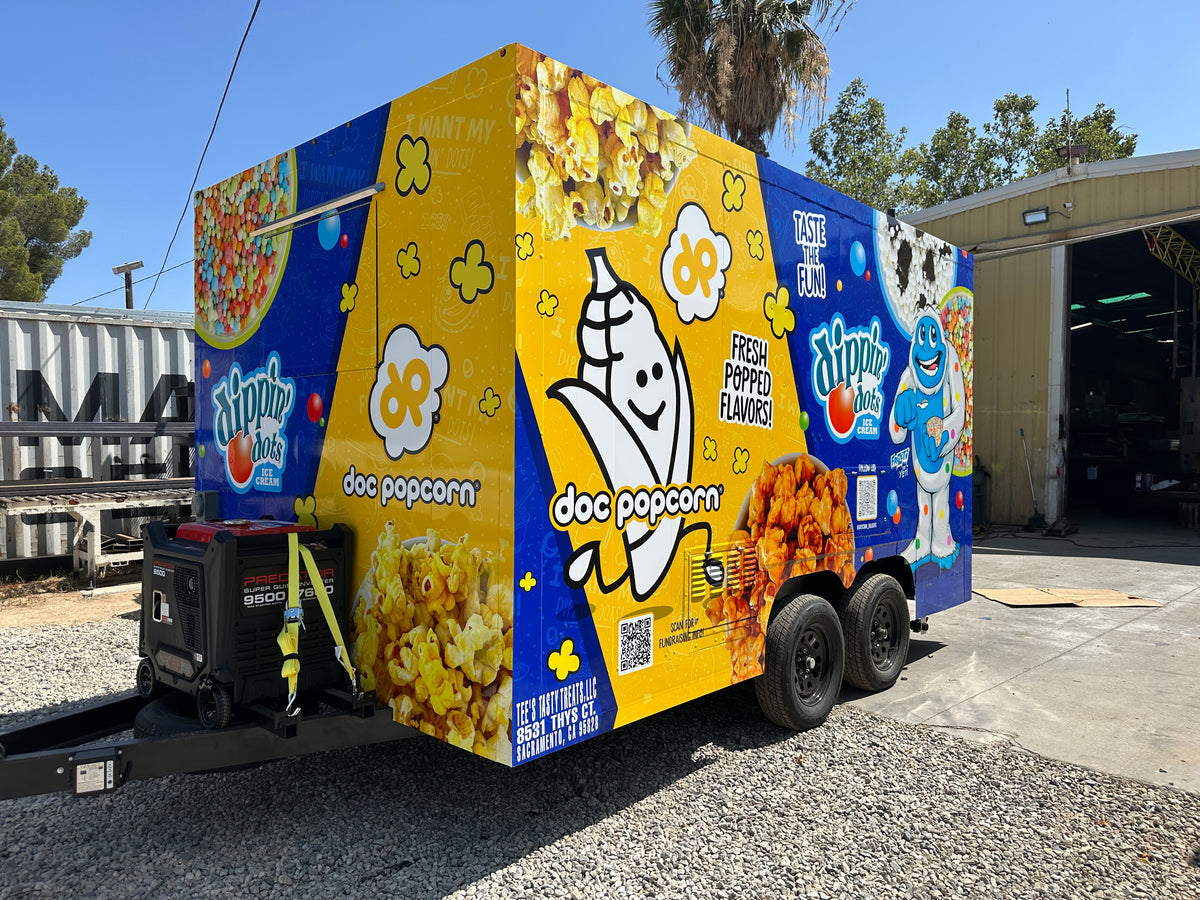 "WORKHORSE" 16’ HOT FOOD TRAILER FOR SALE