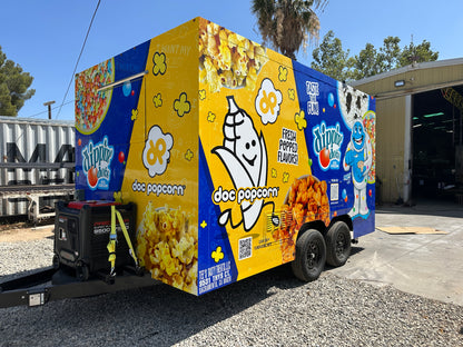 "WORKHORSE" 16’ HOT FOOD TRAILER FOR SALE