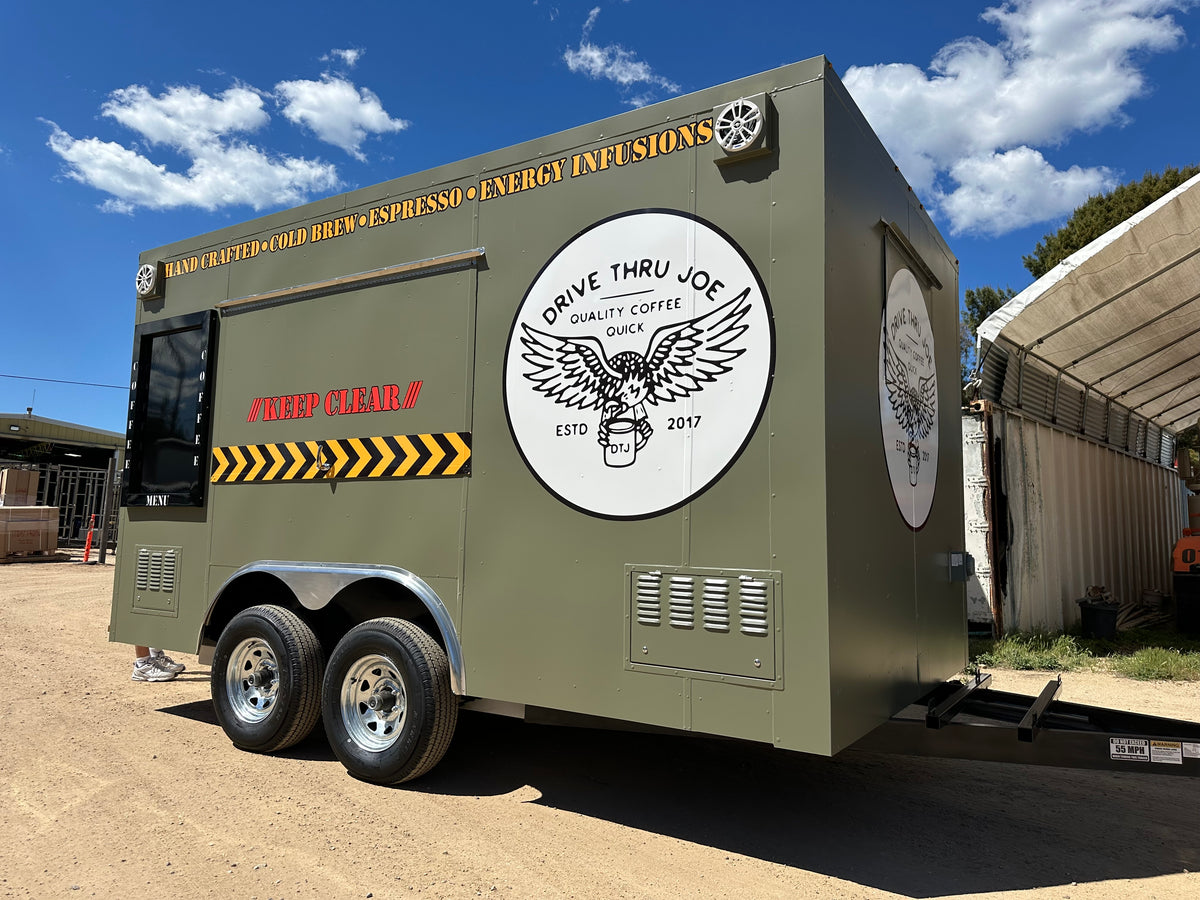 Add Full Custom Food Trailer Wrap